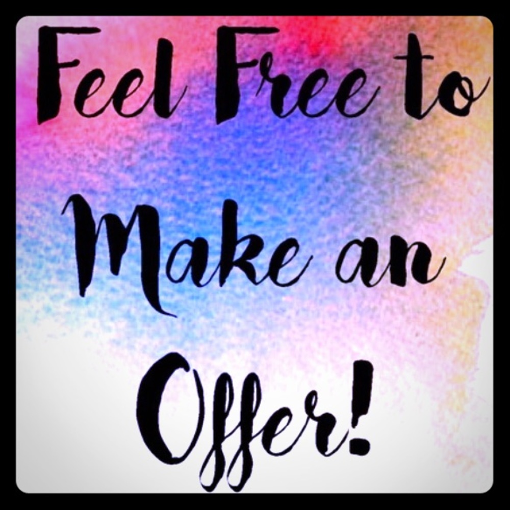 Reasonable Offers Welcome!!!
